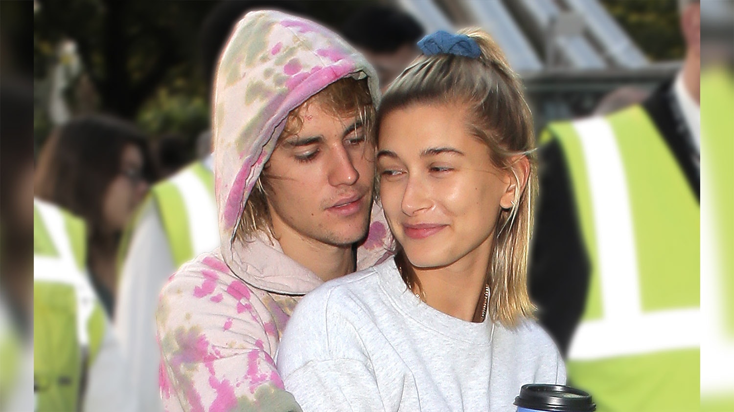 Justin Bieber and Hailey Bieber are seen on January 19, 2023 in Los News  Photo - Getty Images