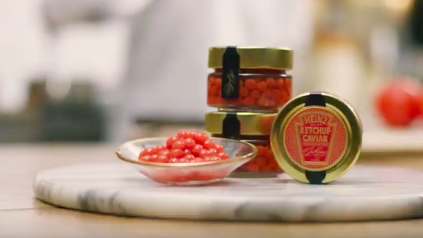 heinz caviar ketchup