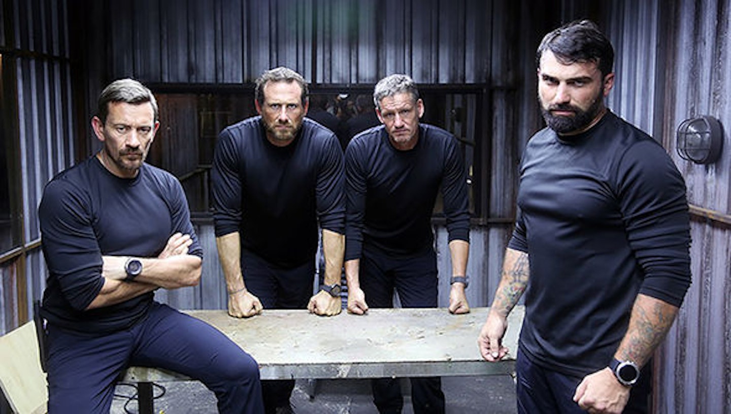 The Directing Staff - Matthew 'Ollie' Ollerton, Jason 'Foxy' Fox, Mark 'Billy' Billingham and Ant Middleton