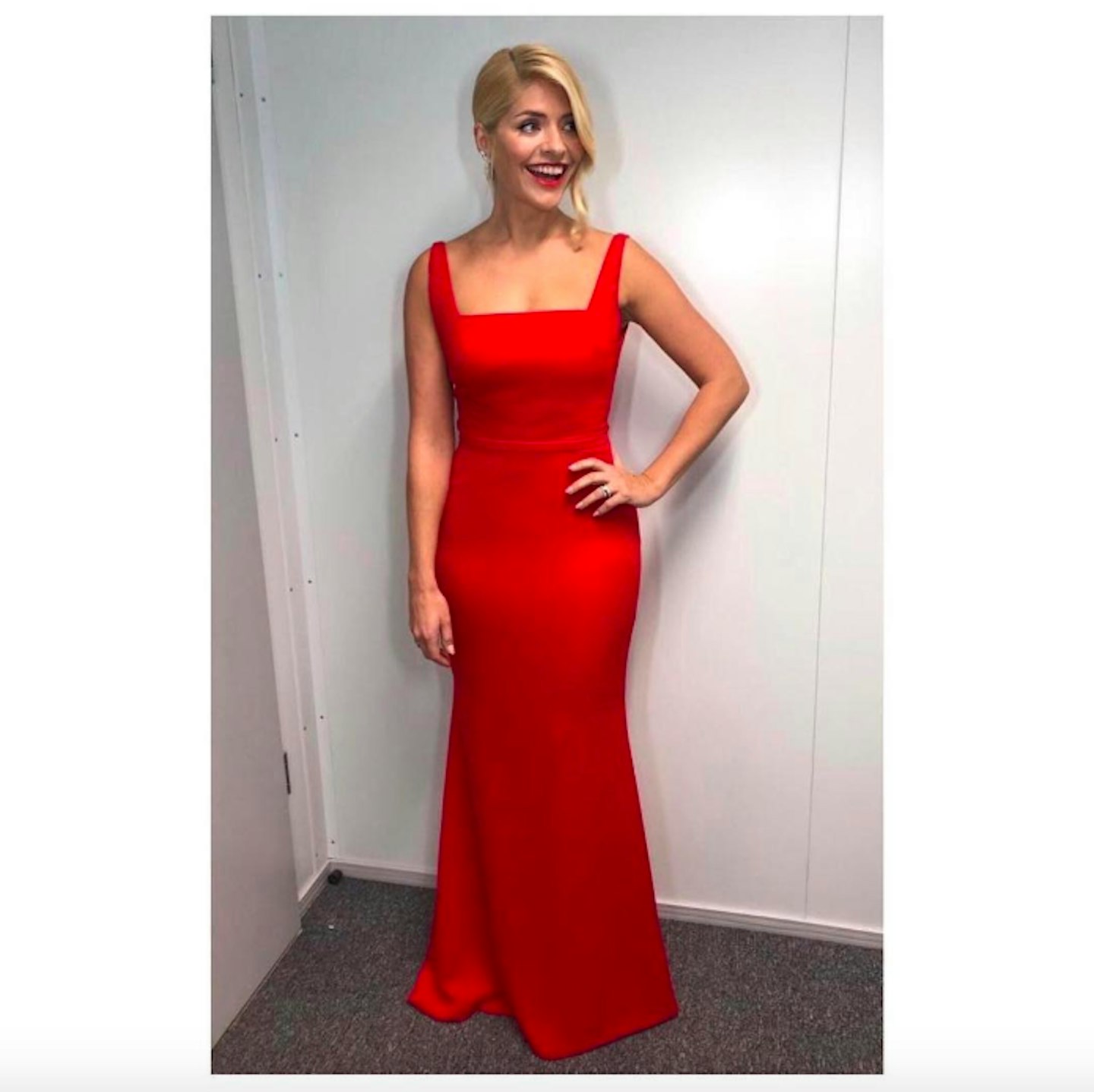 Holly Willoughby's Dancing on Ice outfit - Week 4