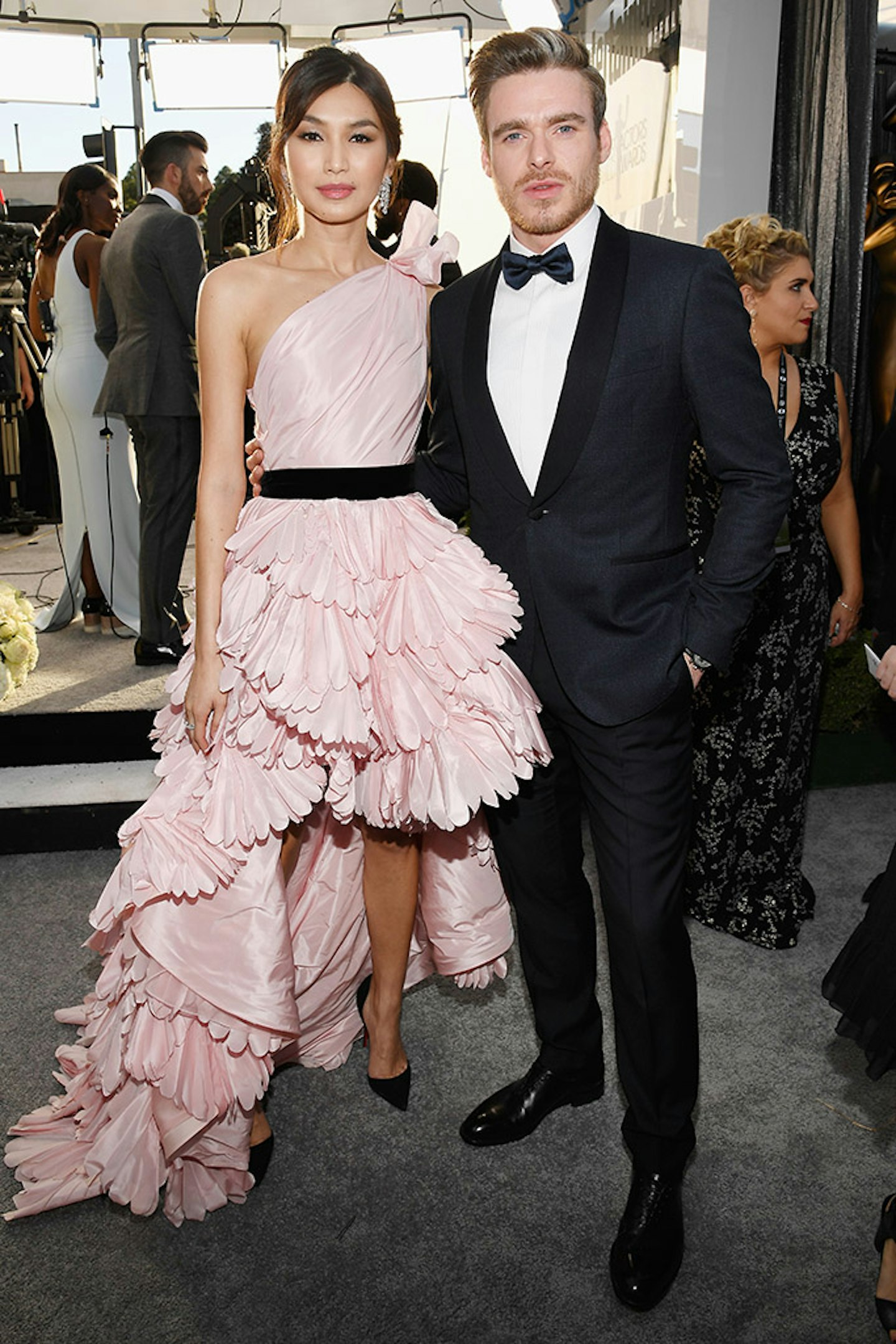 Gemma Chan and Richard Madden