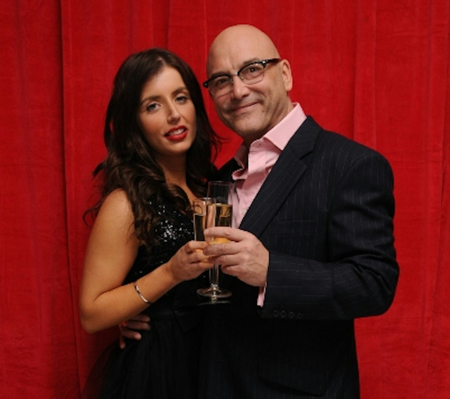 Gregg Wallace and Anna-Marie Sterpini