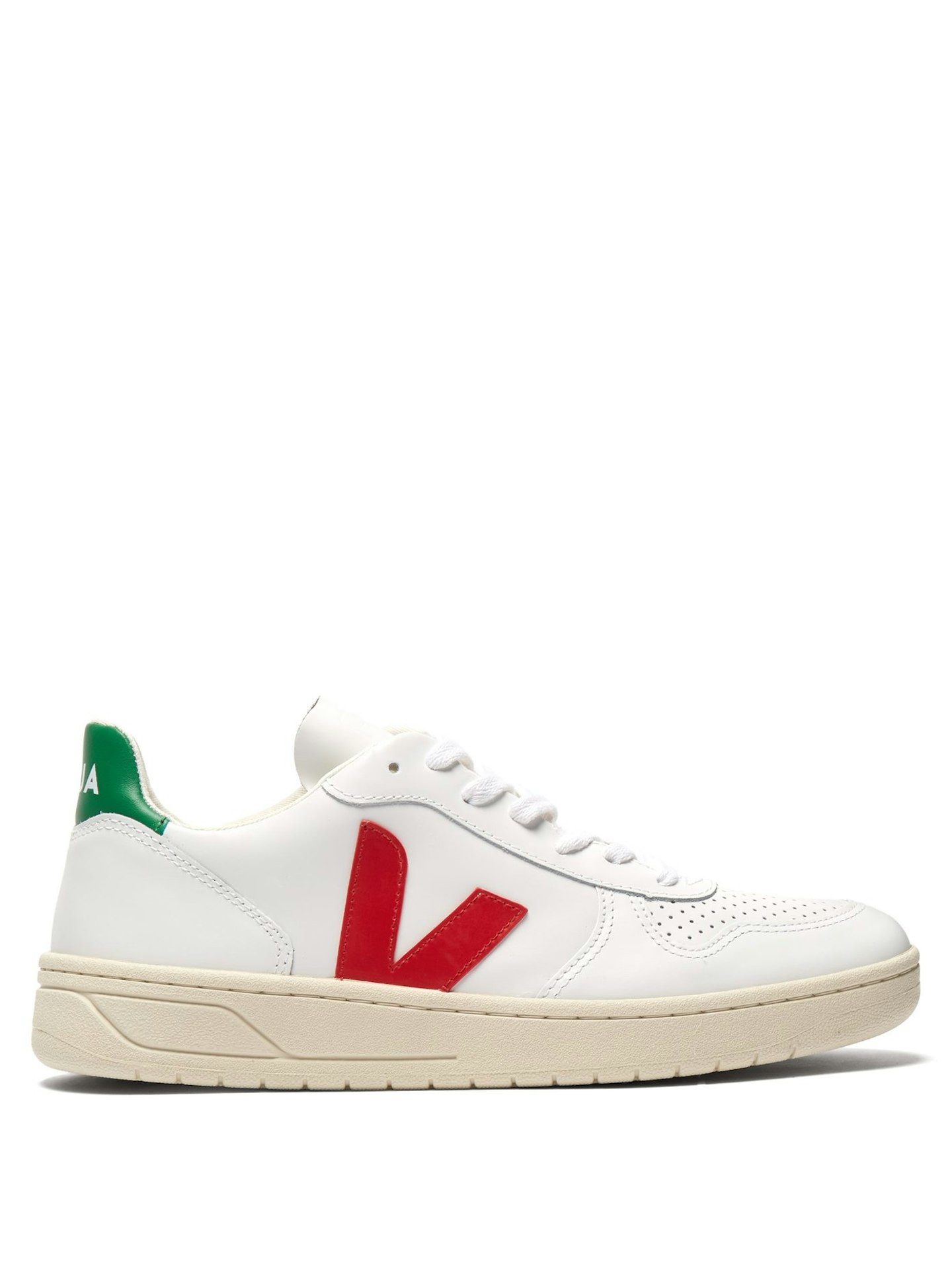 Veja, V-10 Low-Top Leather Trainers, £115, Matchesfashion.com