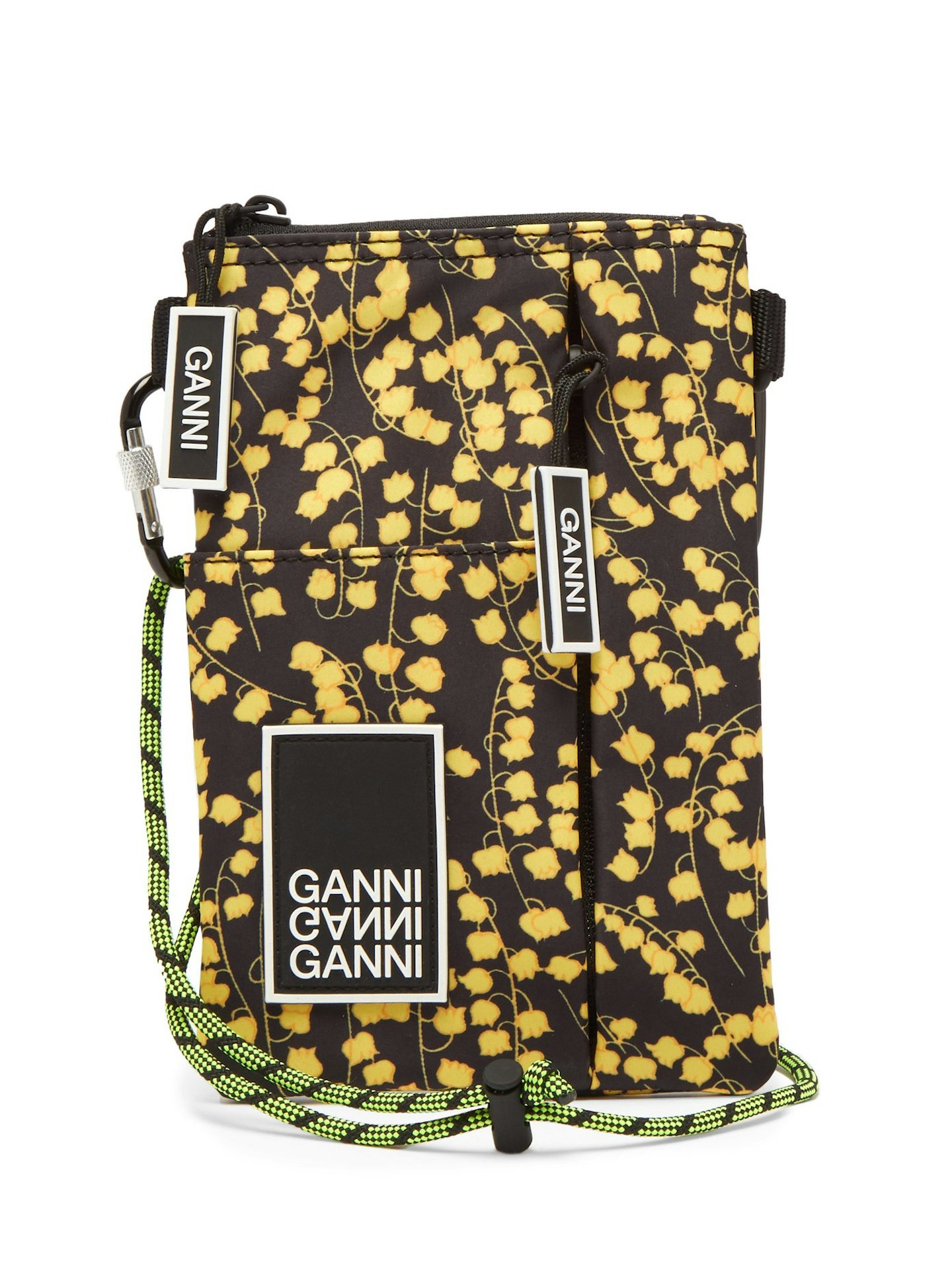 Ganni, Azalea Floral-Print Necklace Bag, £90, Matchesfashion.com