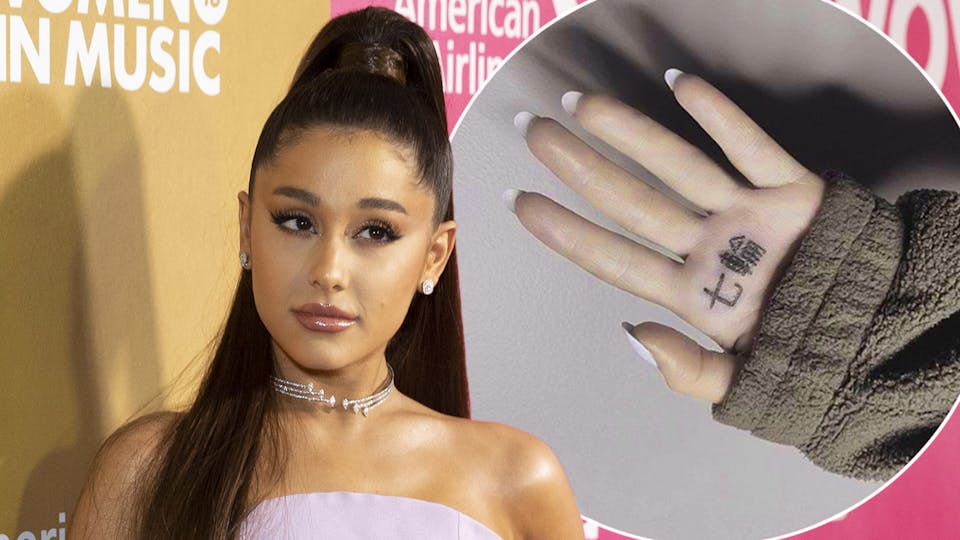 Ariana Grande fans spot glaring error after she unveils newest tattoo |  Celebrity | Heat