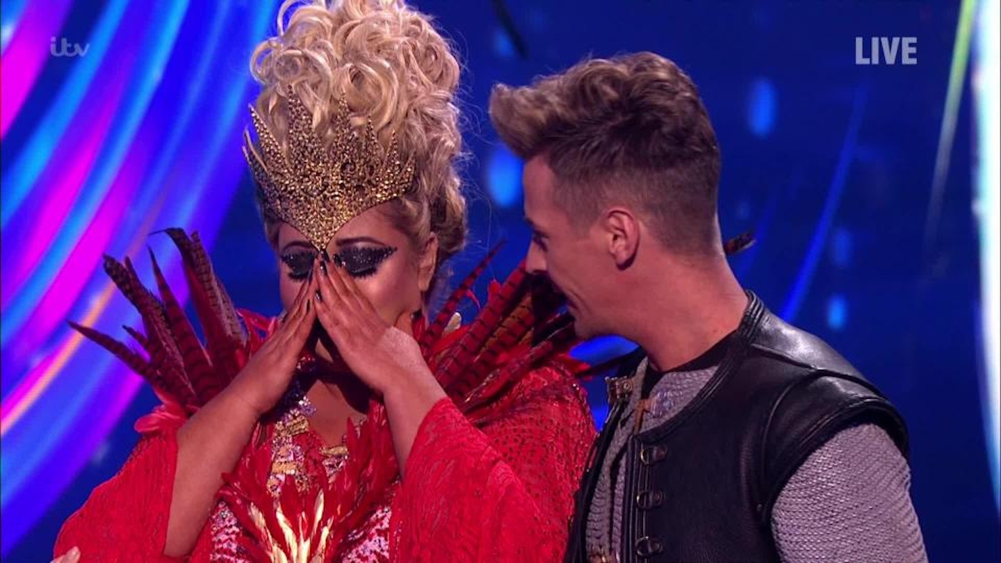 Gemma Collins cries Dancing on Ice