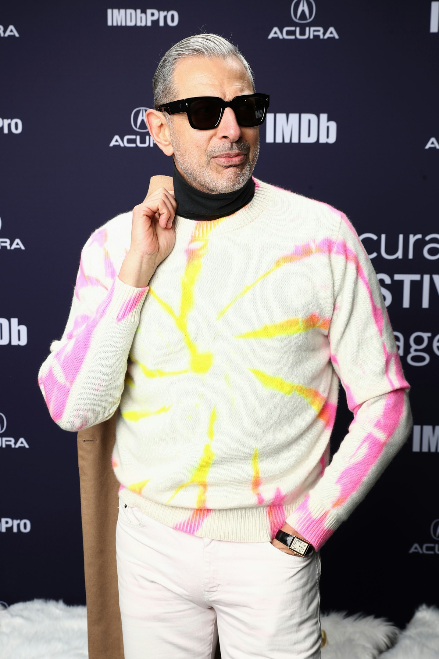 Jeff Goldblum sundance 2019 fashion
