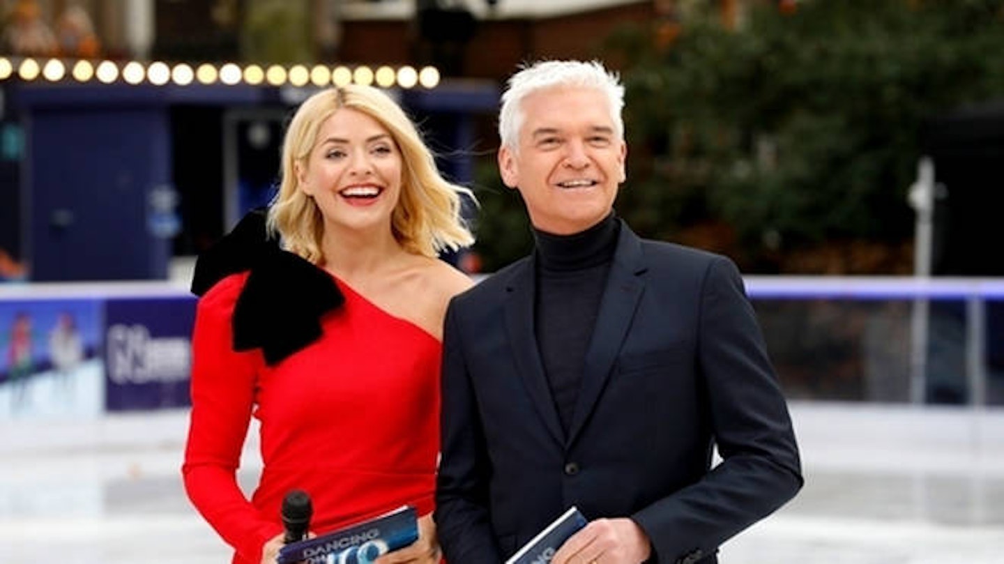 Holly Willoughby Philip Schofield Dancing in Ice