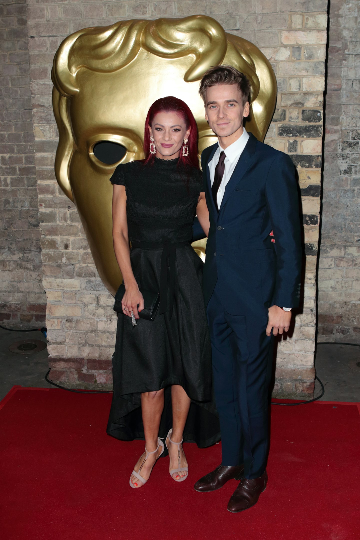 Joe Sugg Dianne Buswell on red carpet 