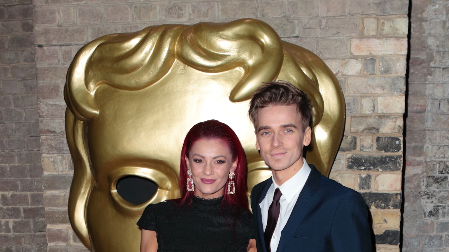 Joe Sugg Dianne Buswell on red carpet 