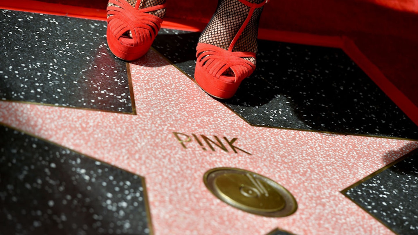 P!NK Hollywood star