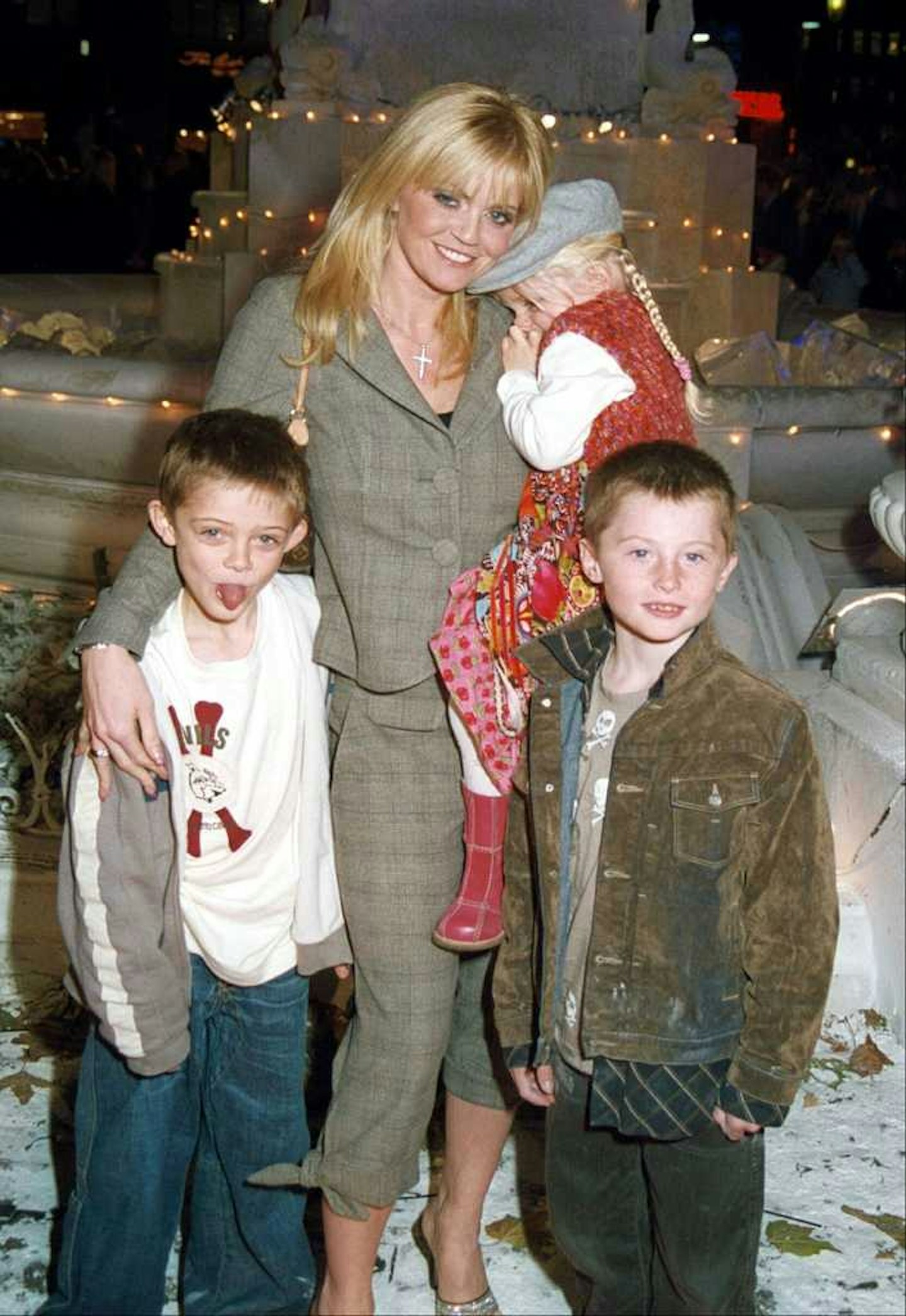 Danniella Westbrook and her children