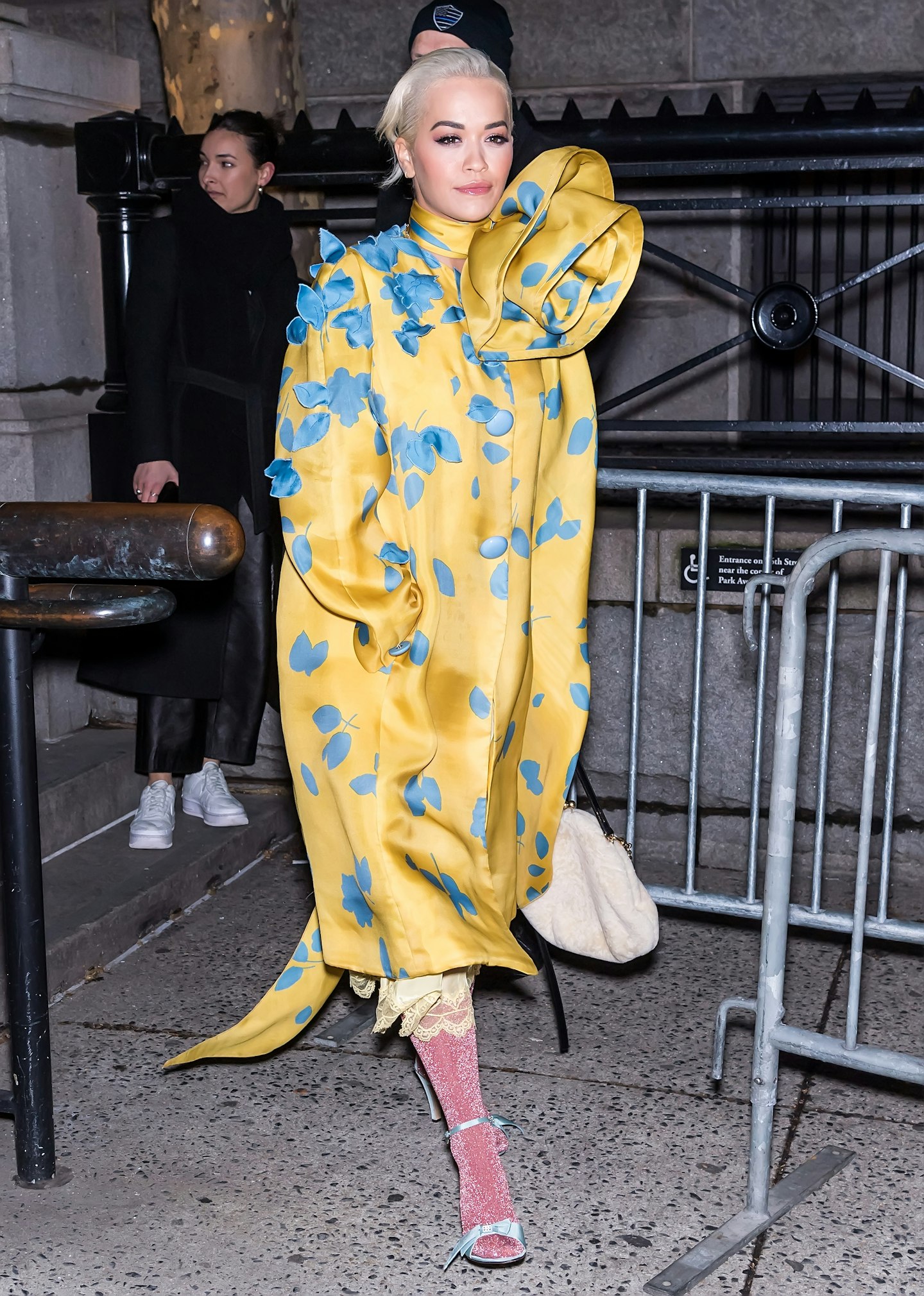 Rita Ora leaving the Marc Jacobs AW19 fashion show.