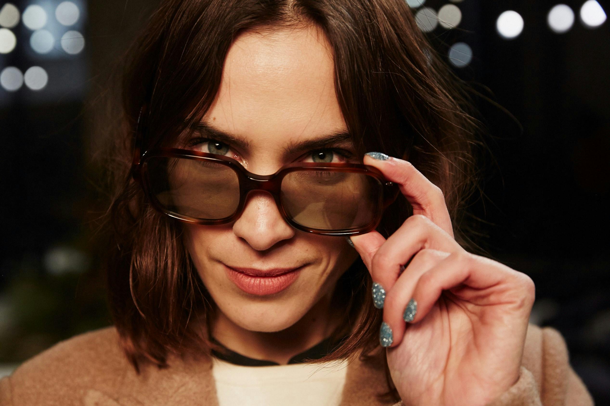 ZANZAN Eyewear Ortolan Sunglasses ASO Alexa Chung Everything We main image 2