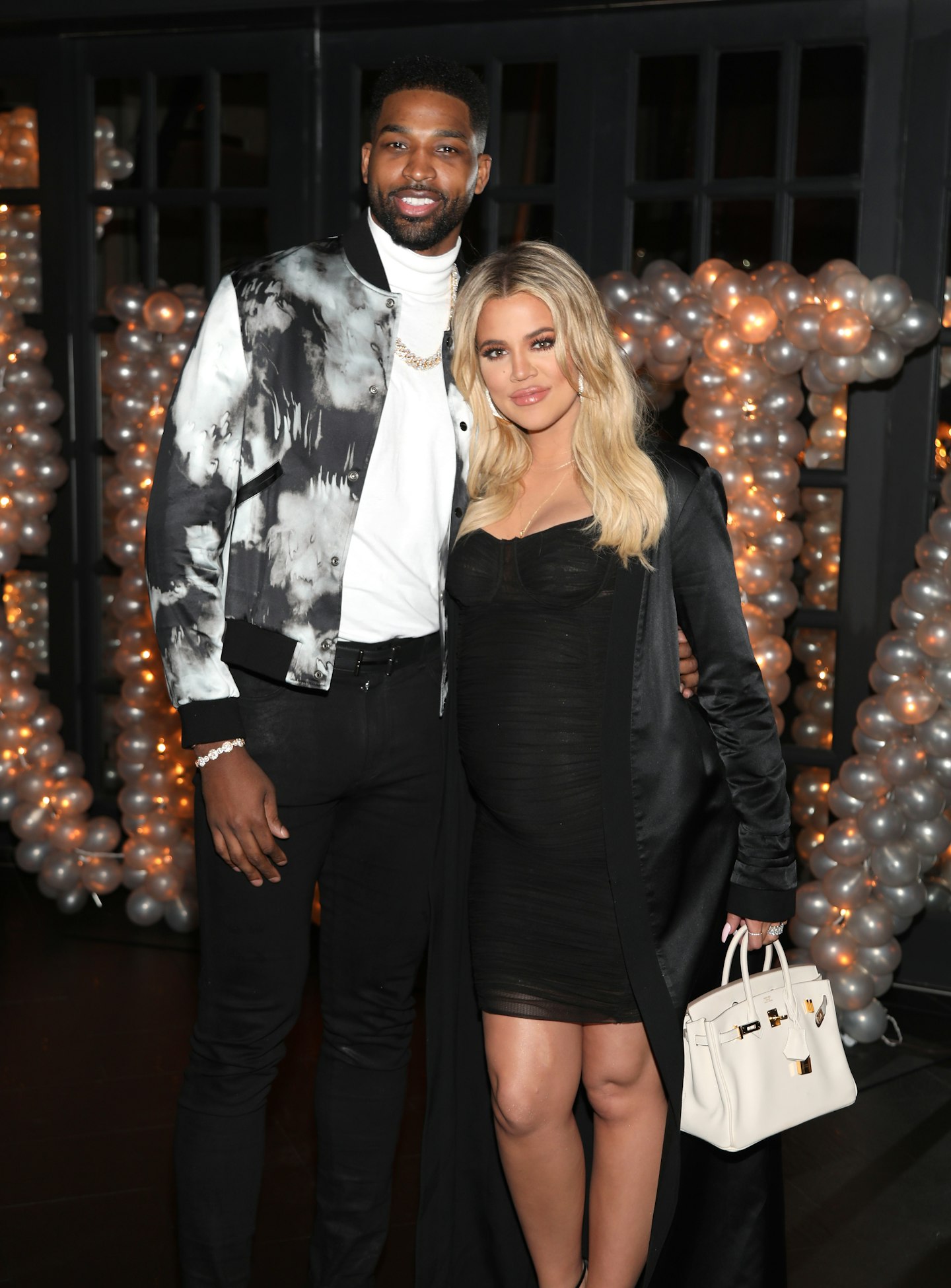 Khloe Kardashian and Tristan Thompson