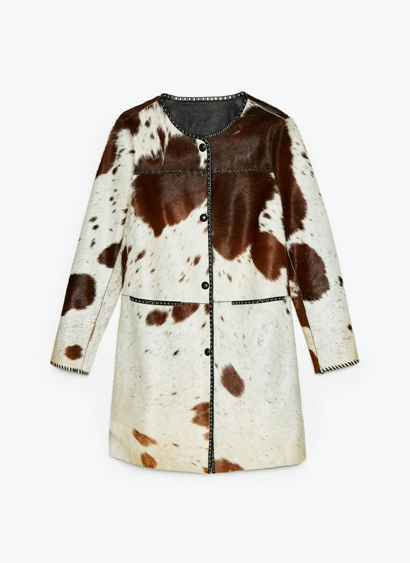 Uterque, Two-Toned Cow Jacket, £400