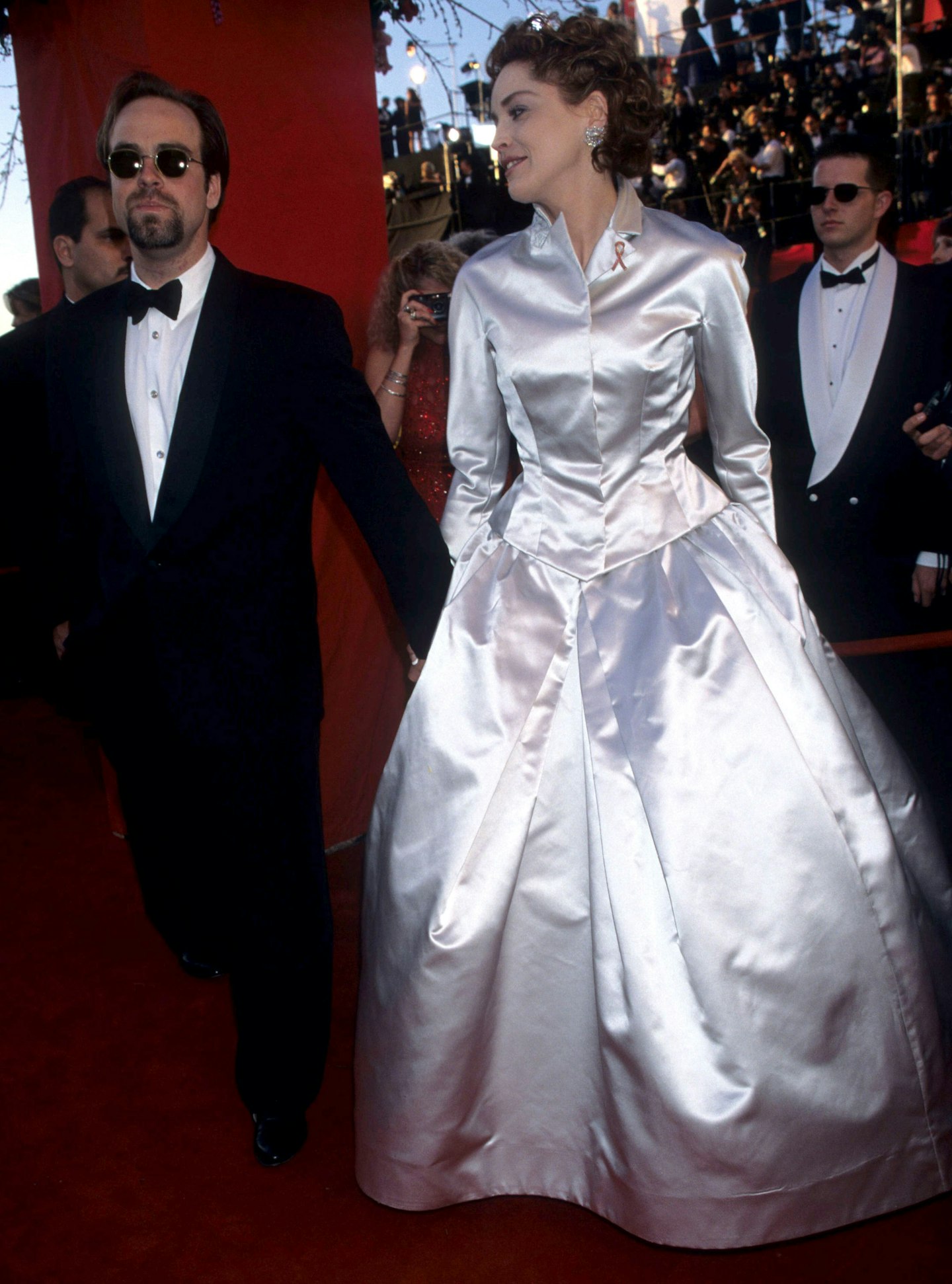 90s Oscars Fashion Sharon Stone