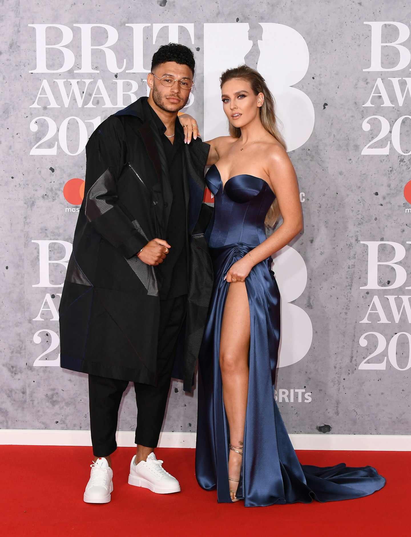 Perrie Edwards and her boyfriend Oxlade-Chamberlain