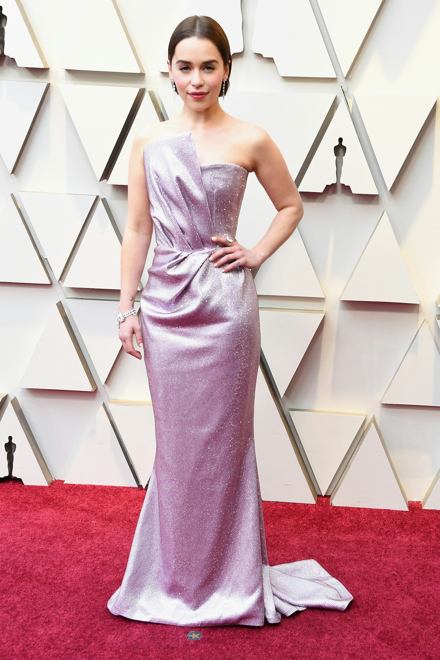 Emilia Clarke at the 2019 Oscars