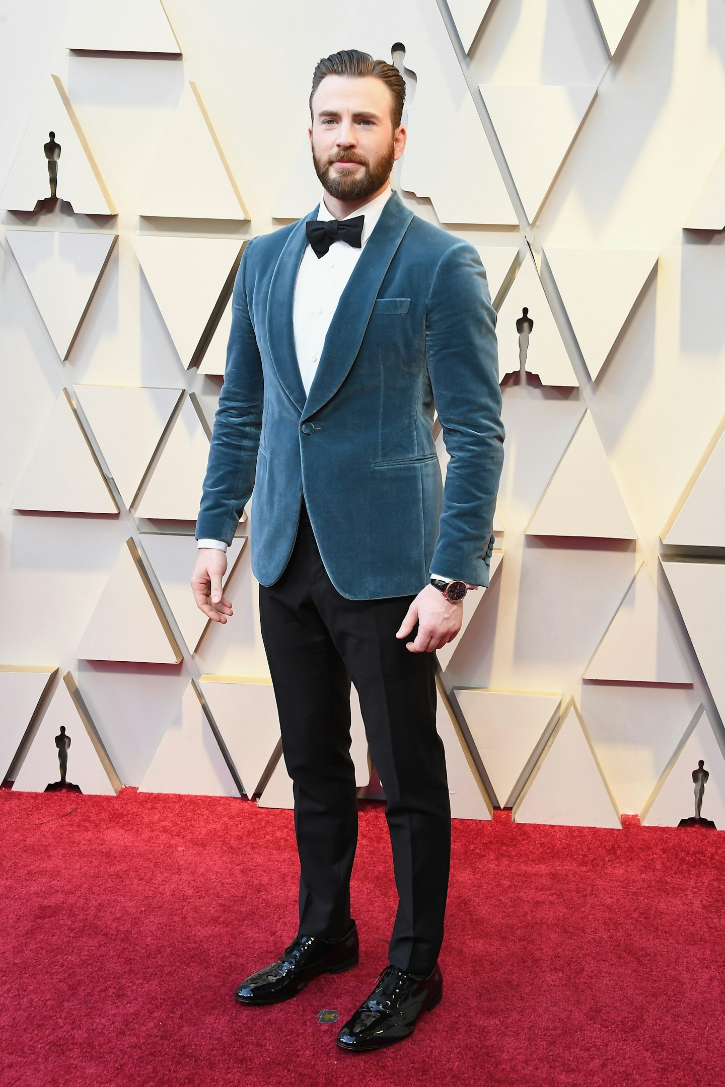 Chris Evans at the 2019 Oscars