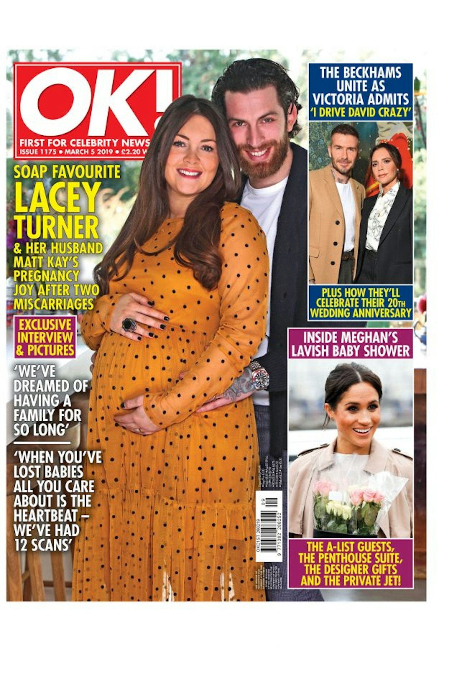 ok magazine cover lacey turner stacey slater pregnant