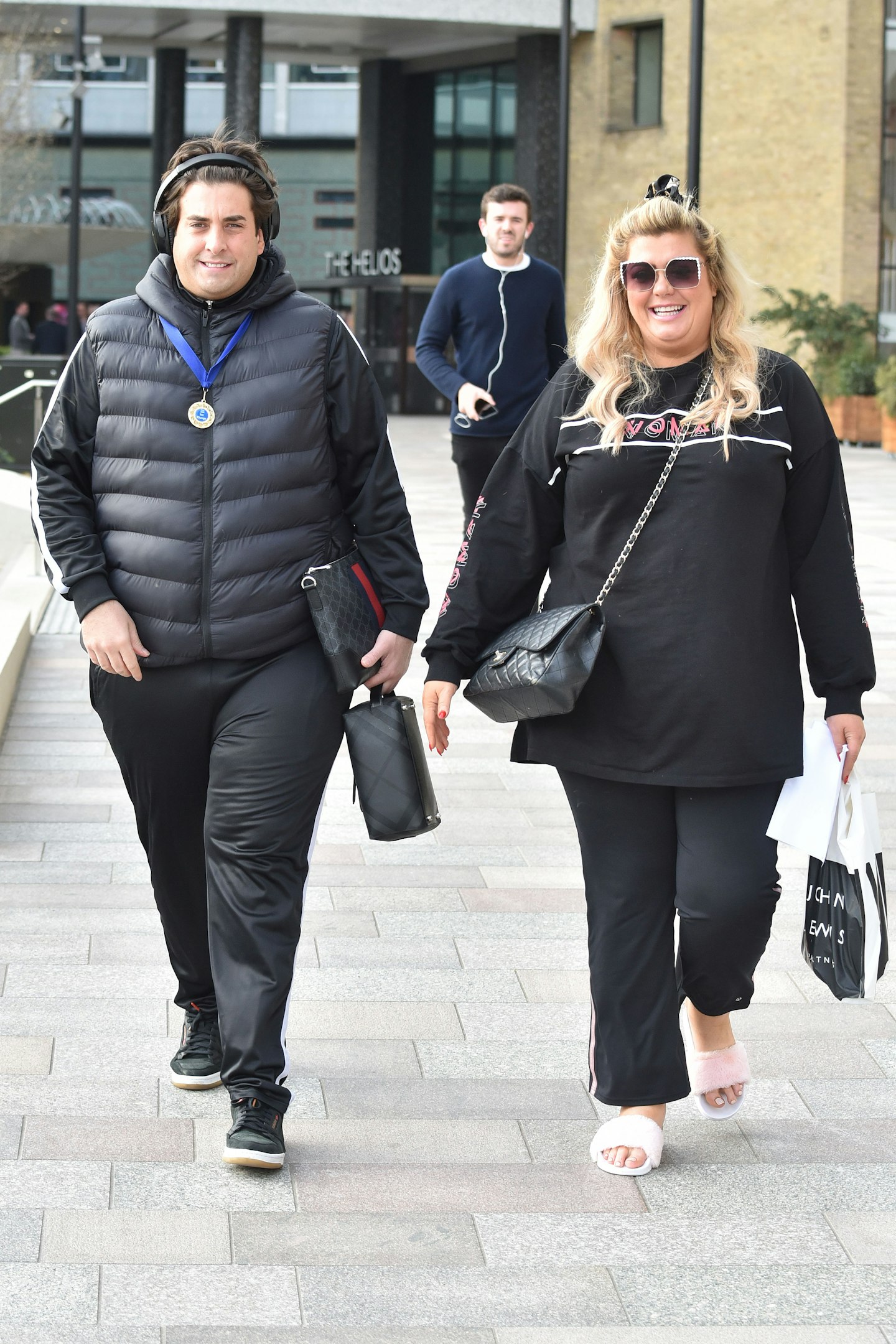 Gemma Collins and James 'Arg' Argent