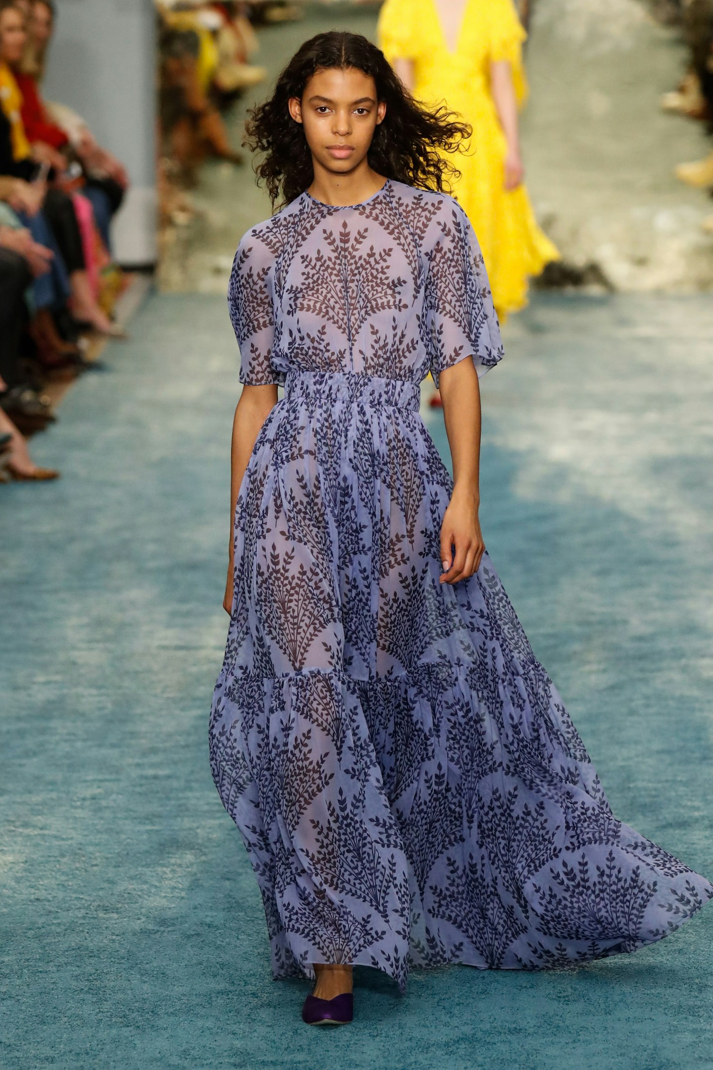 Carolina Herrera dress AW19 Meghan Markle 