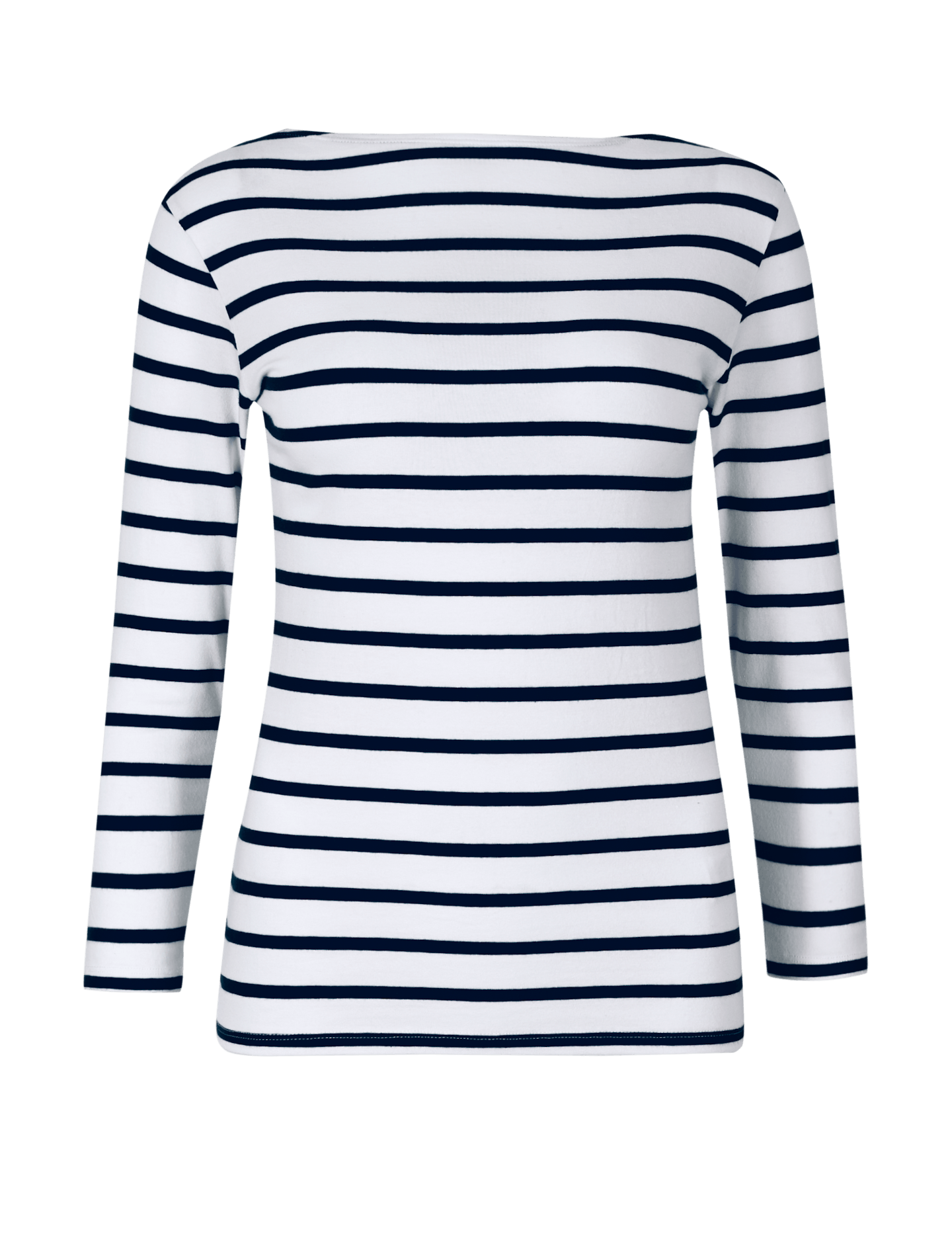 Holly Willoughby M&S Cotton rich striped fitted T-shirt, 8.50
