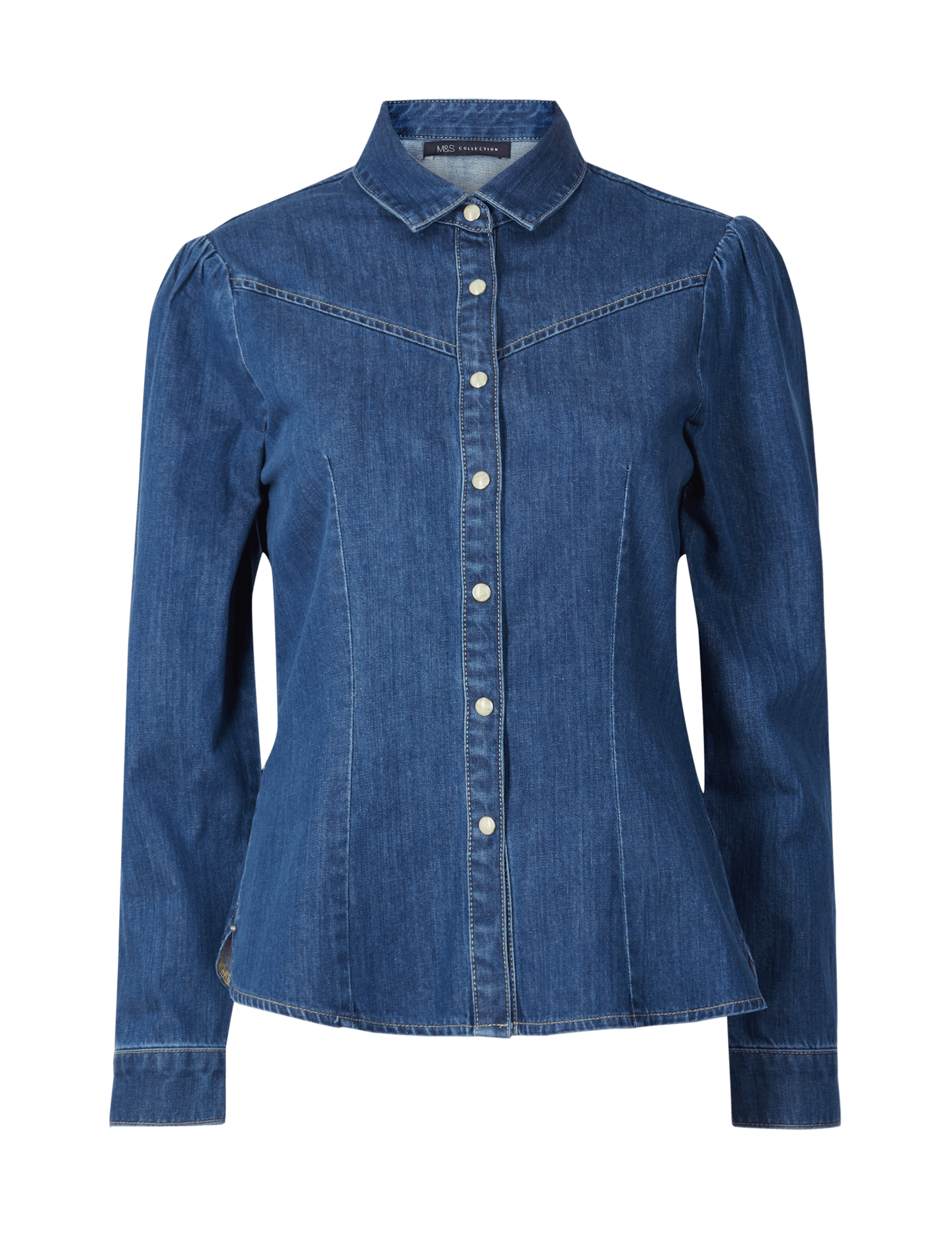 Holly Willoughby M&S Western denim shirt, 32.50