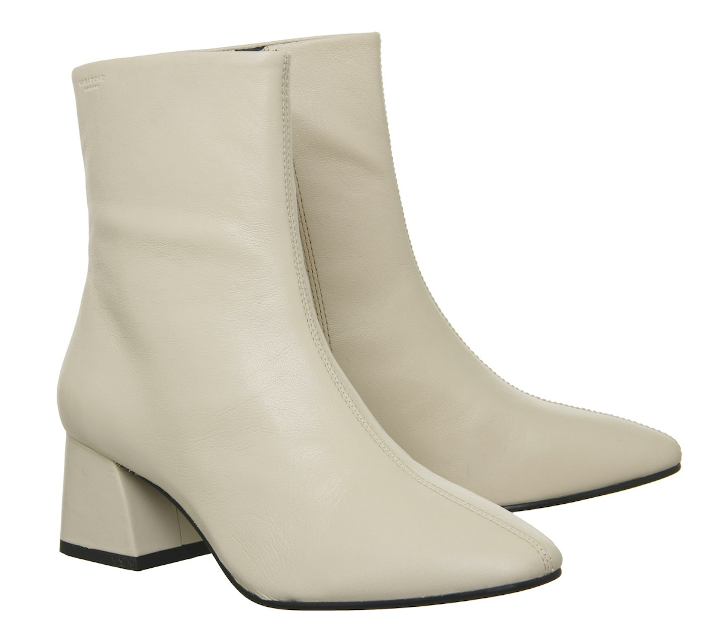 vagabond white leather Alice boots 