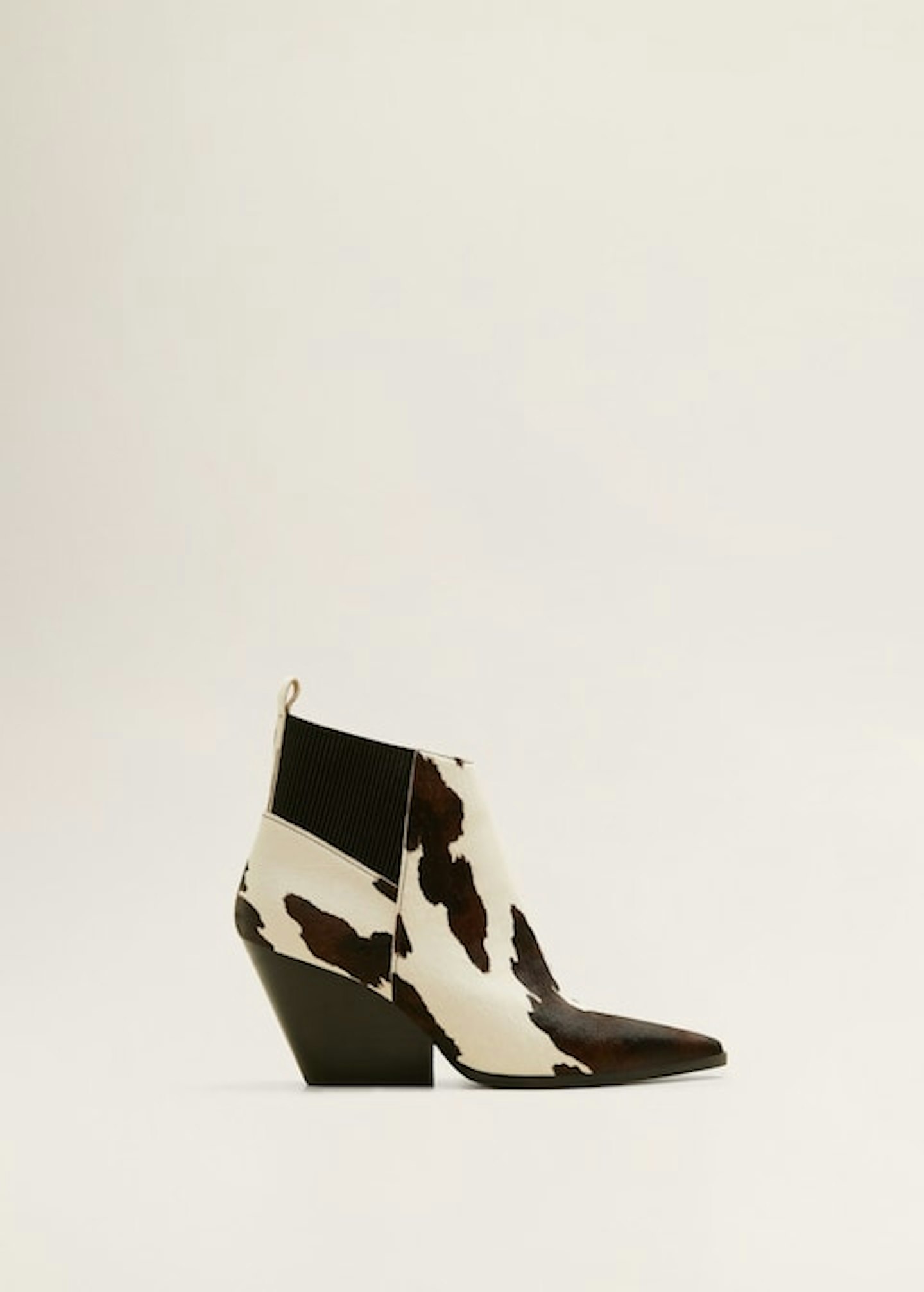Mango Leather Cowboy Ankle Boots, £99.99