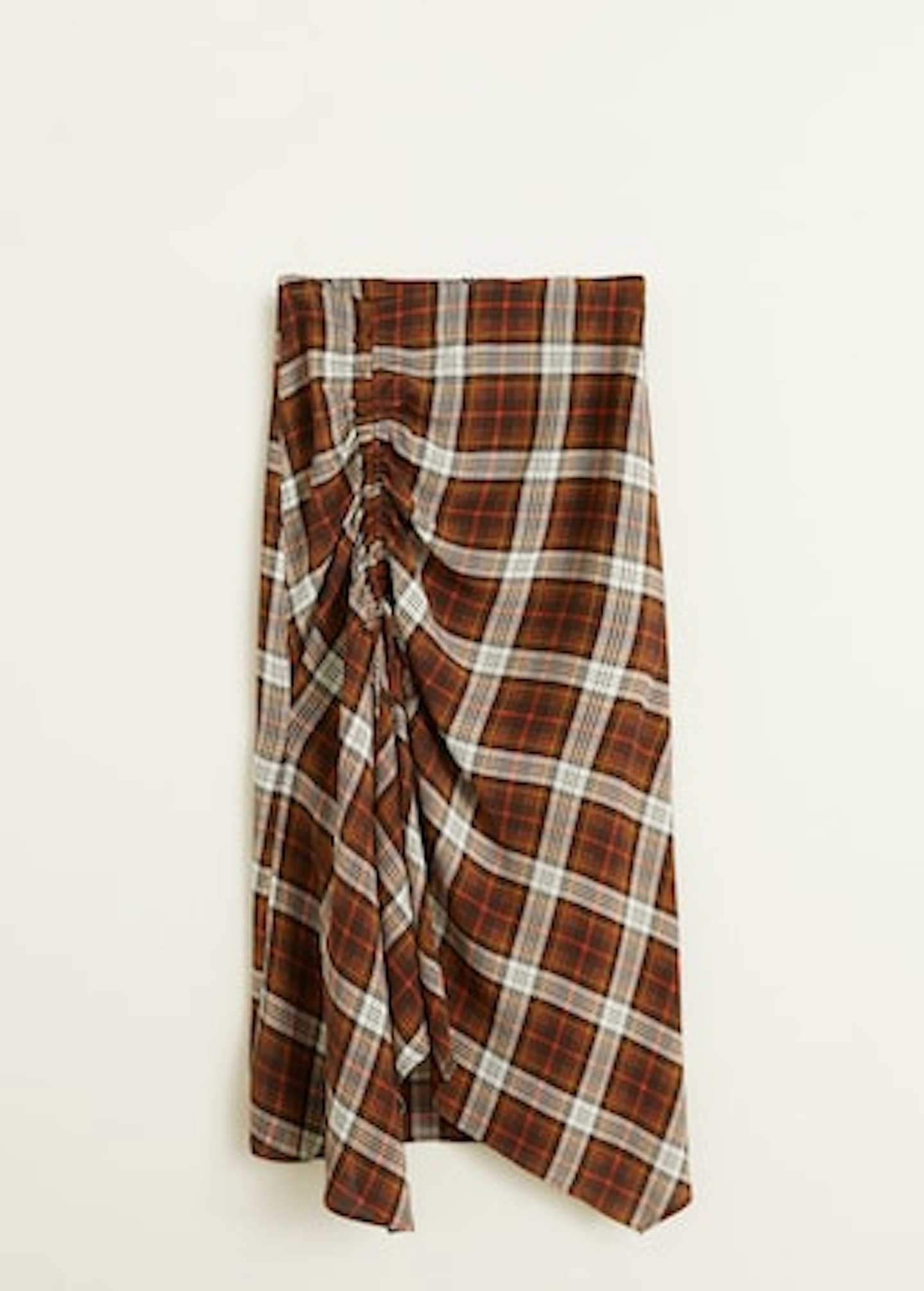 Mango Ruched Detail Skirt, £49.99