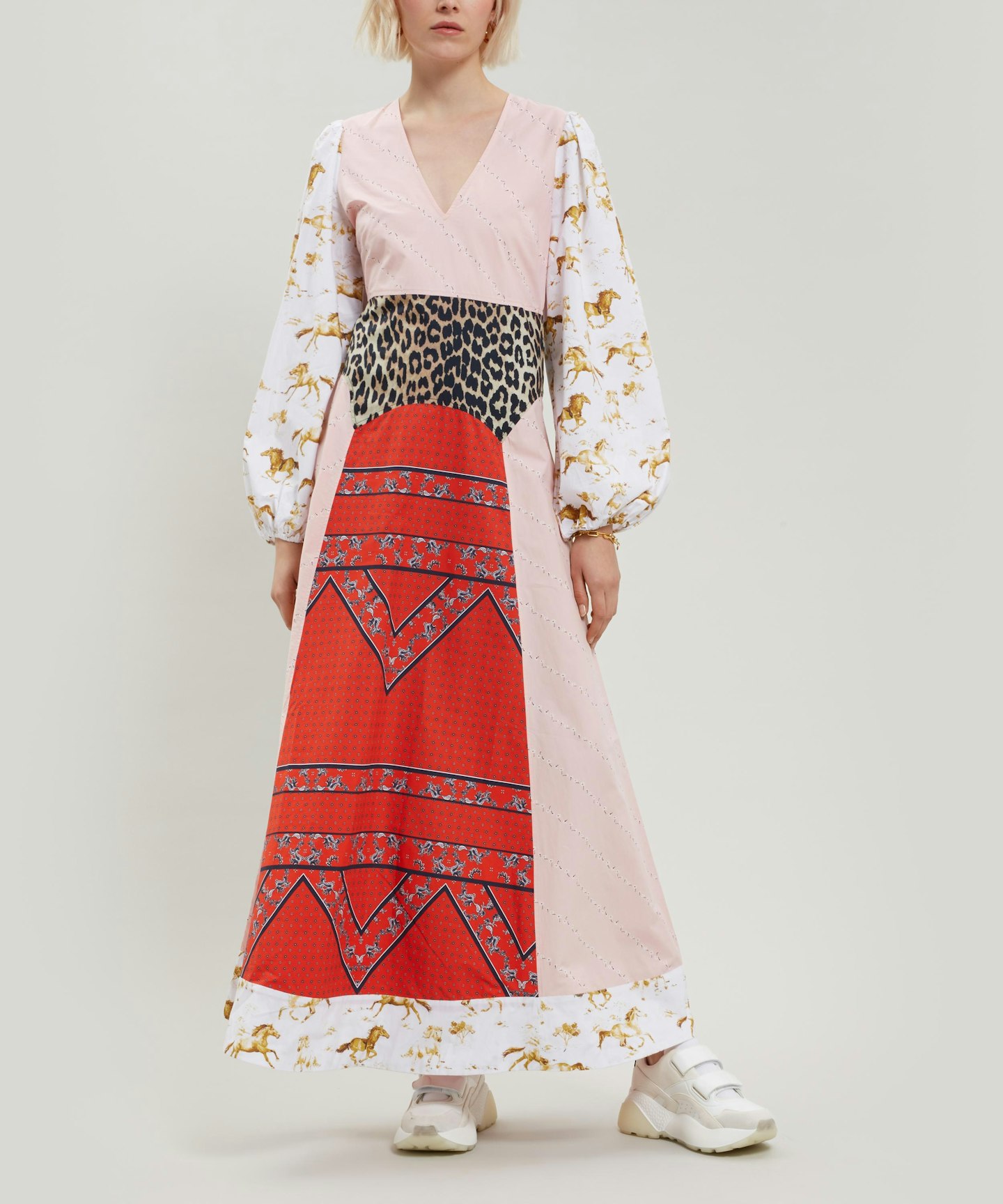 Ganni, Mixed Print Dress, £270