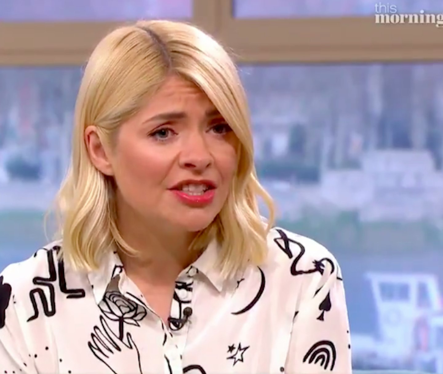 Holly Willoughby concerned