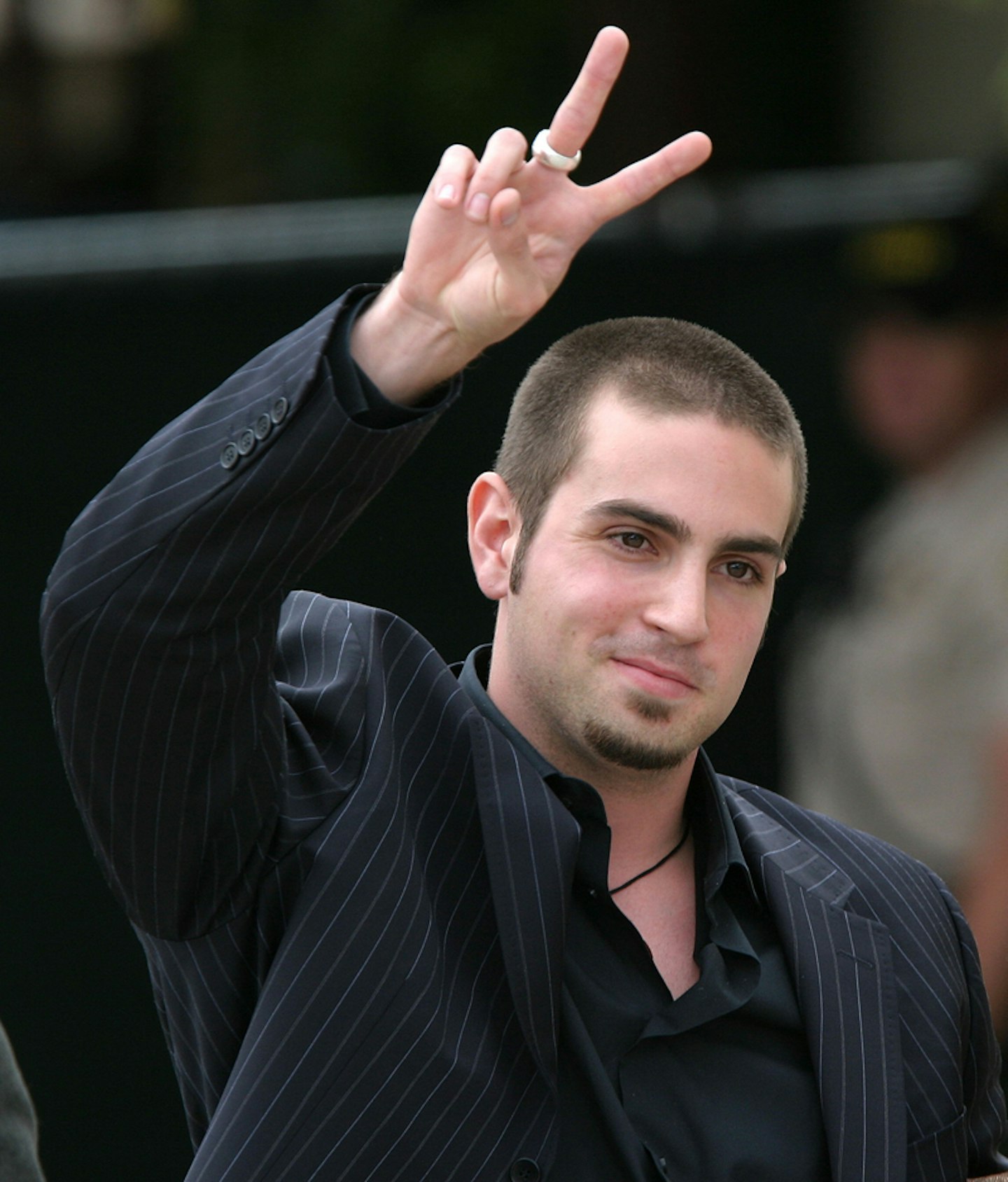 Wade Robson leaving court after 2005 Michael Jackson trial