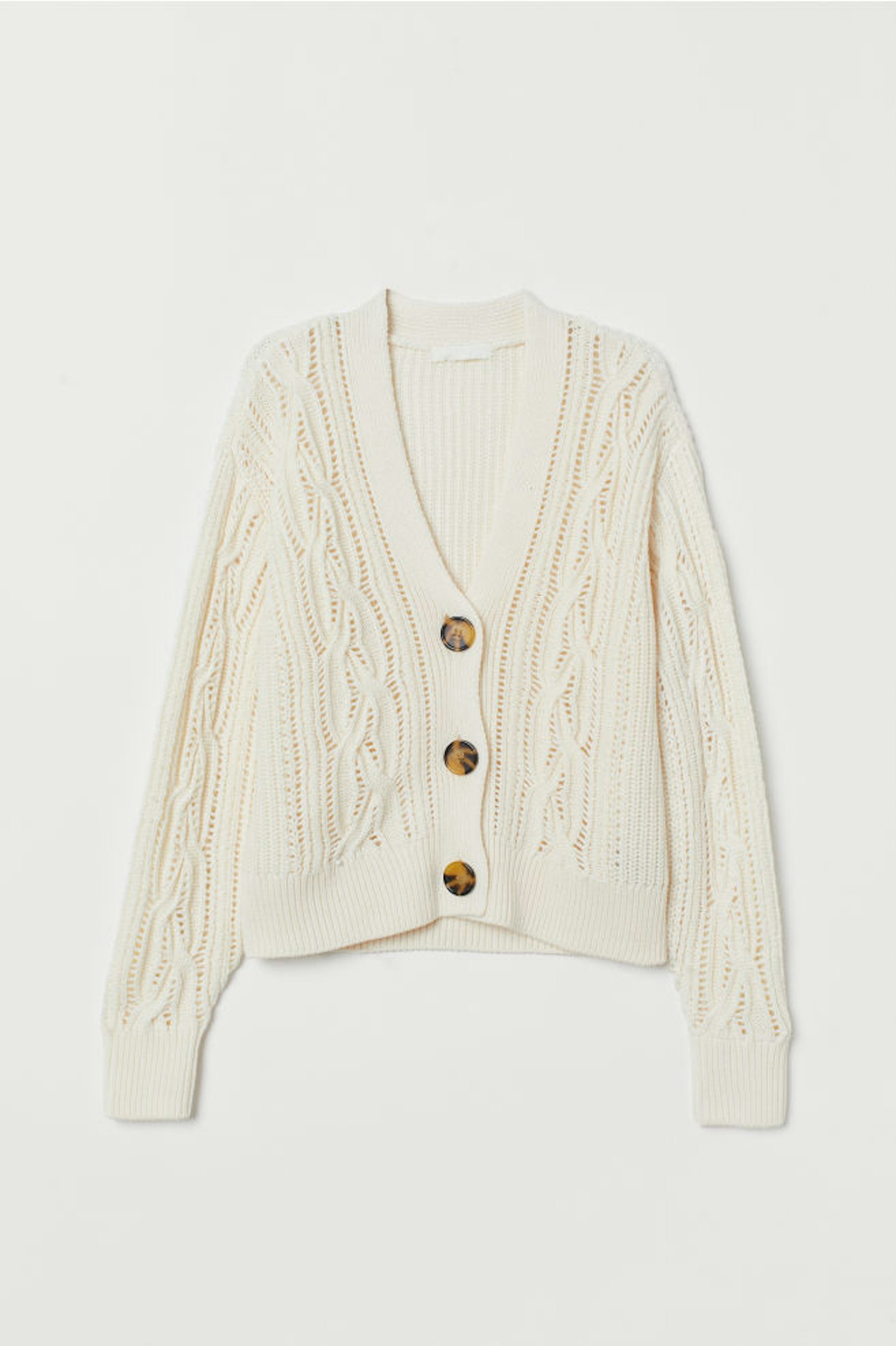 H&M, Cable-Knit Cardigan, £24.99