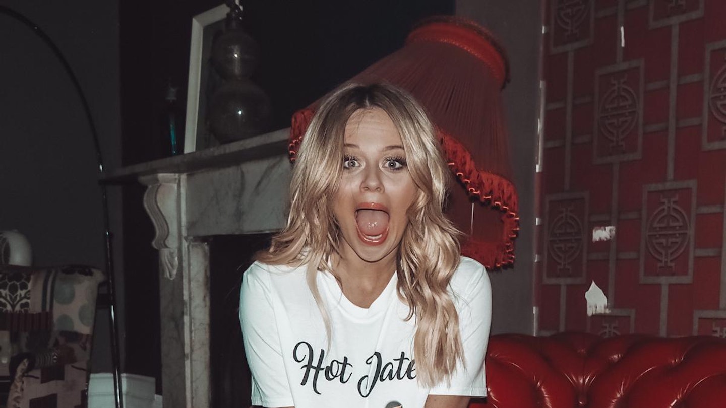 emily atack in the style range clothes