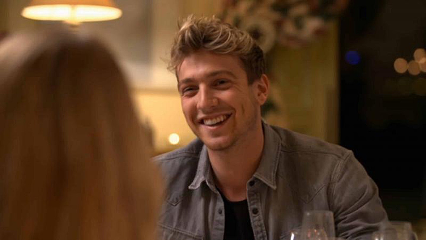Sam Thompson on Celebs Go Dating