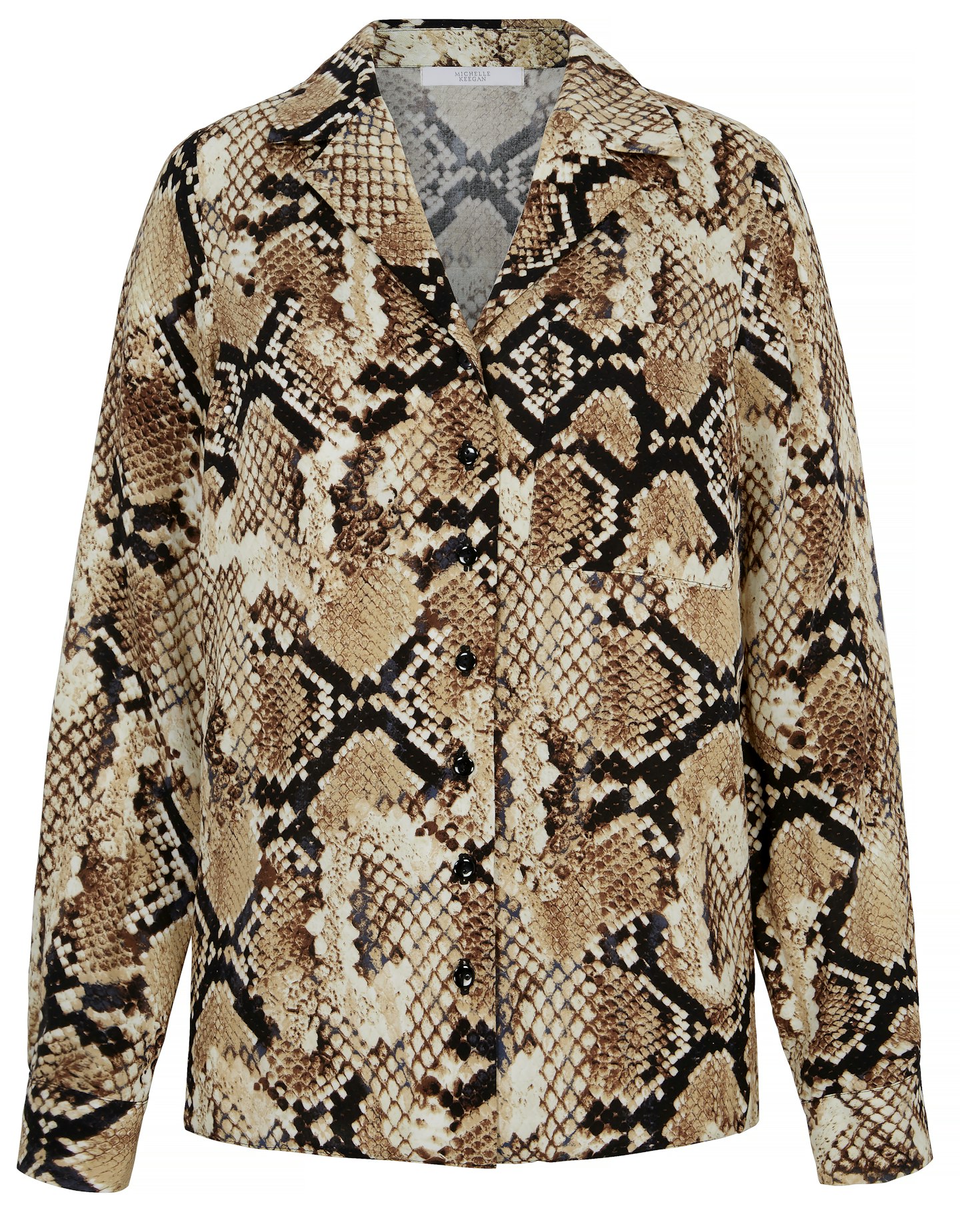 michelle keegan snake print top very