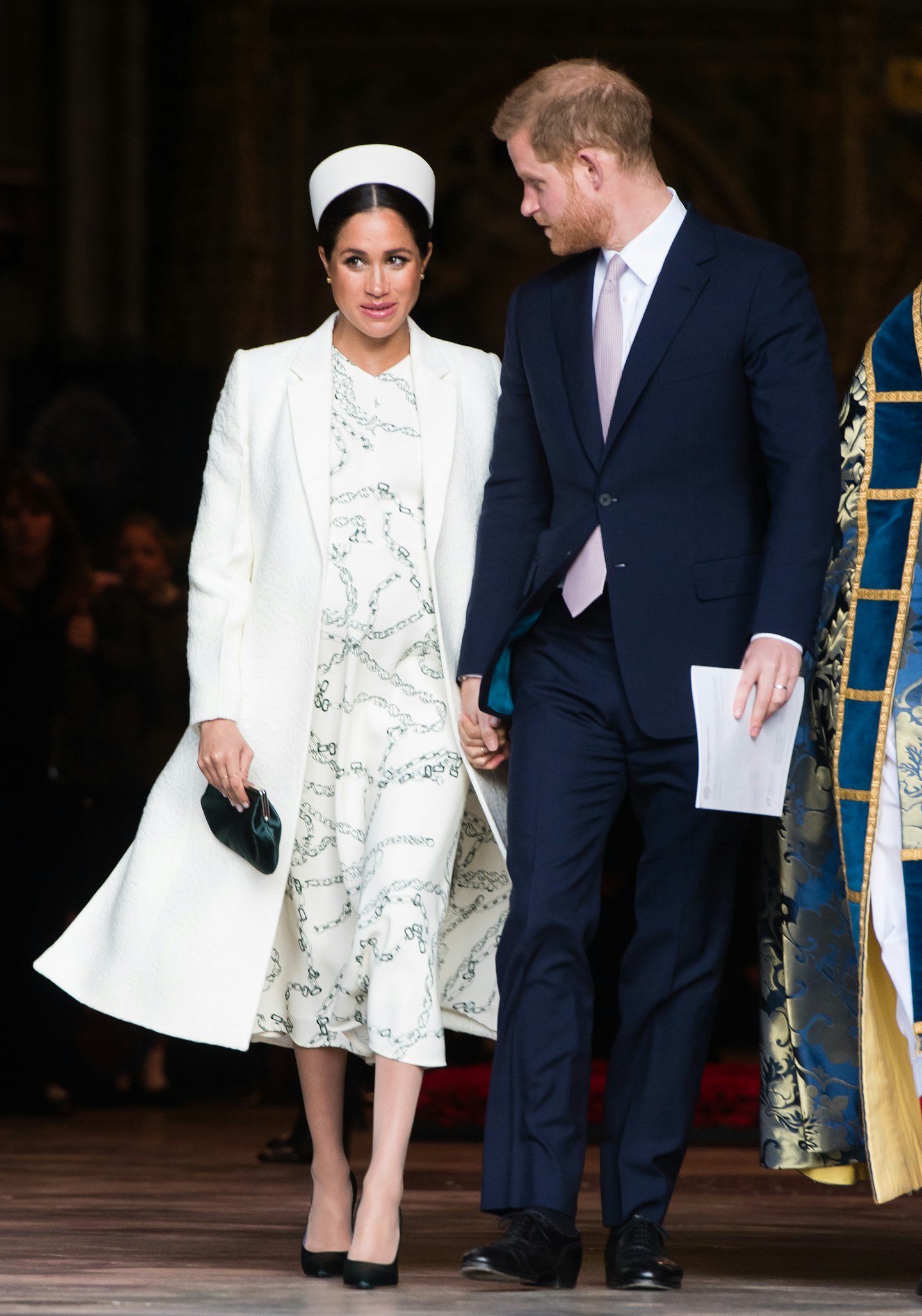 Meghan Markle wore Victoria Beckham with Marks and Spencers tights