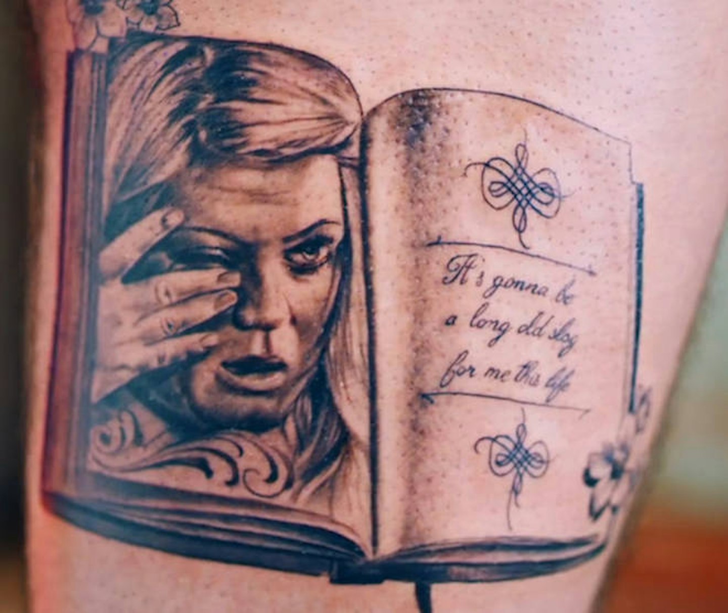 Gemma Collins tattoo