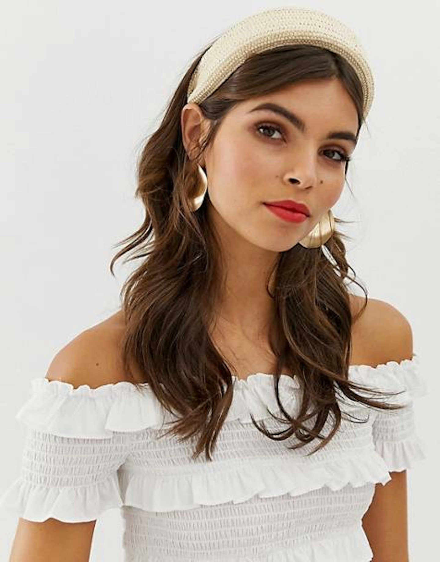 ASOS DESIGN, Headband in Raffia, £8