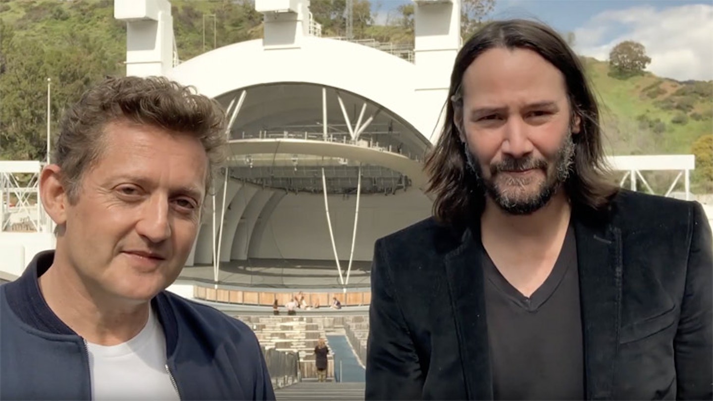 Alex Winter and Keanu Reeves announced Bill & Ted 3 