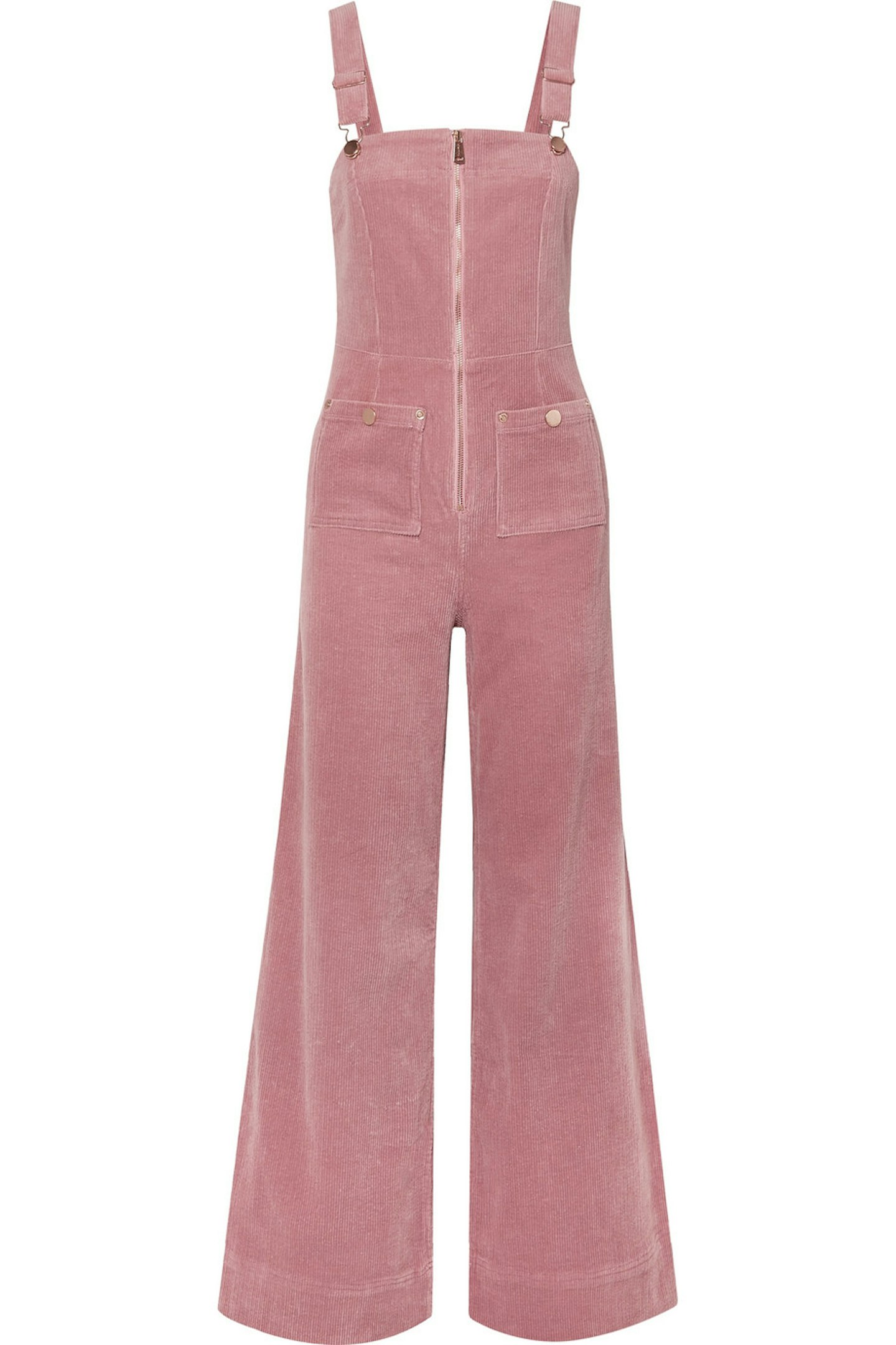Alice McCall, Quincy Stretch-cotton Corduroy Overalls, £275