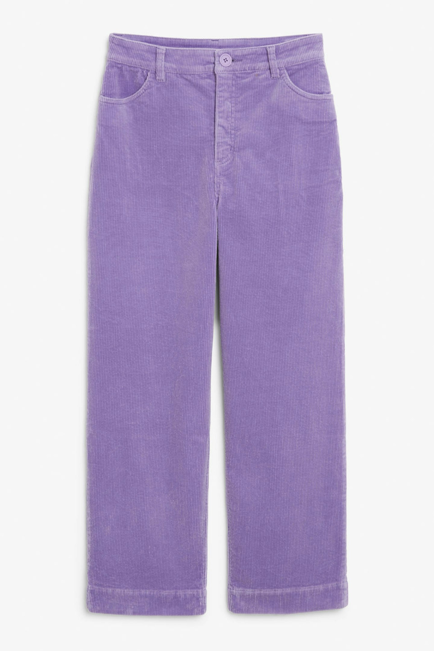 Monki, Wide Leg Corduroy Trousers, £35
