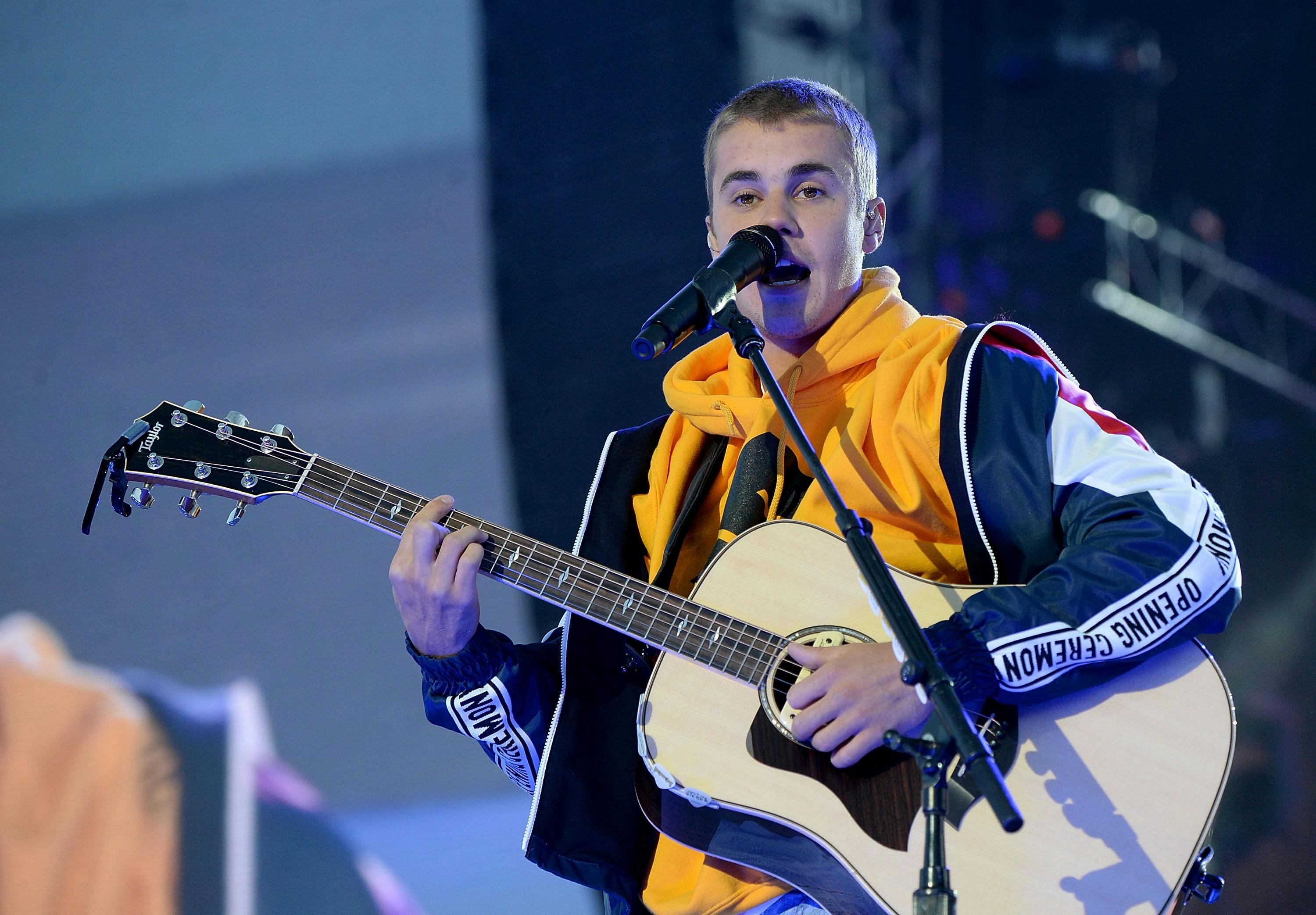 New balance justin bieber guitar deals
