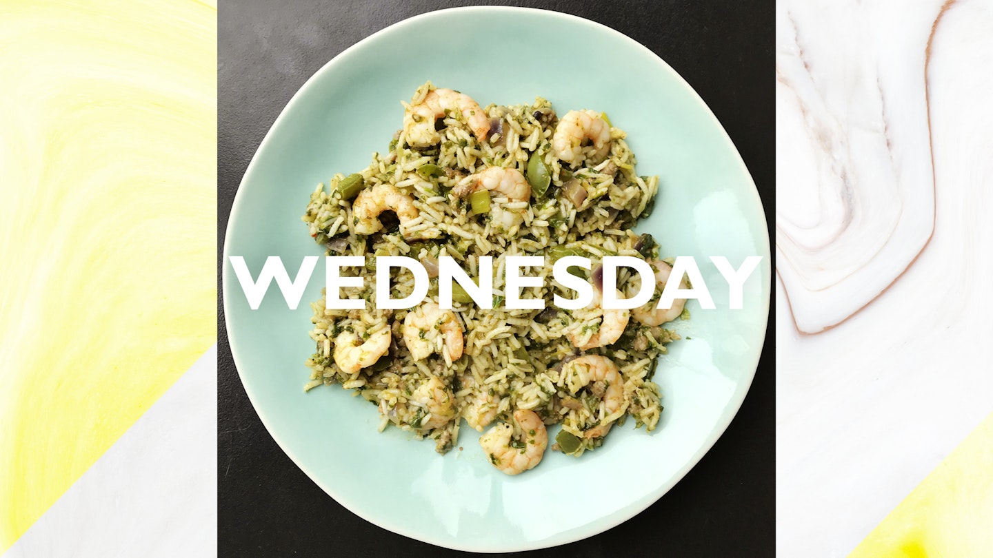 Wednesday – Cajun dirty rice, 25 mins 