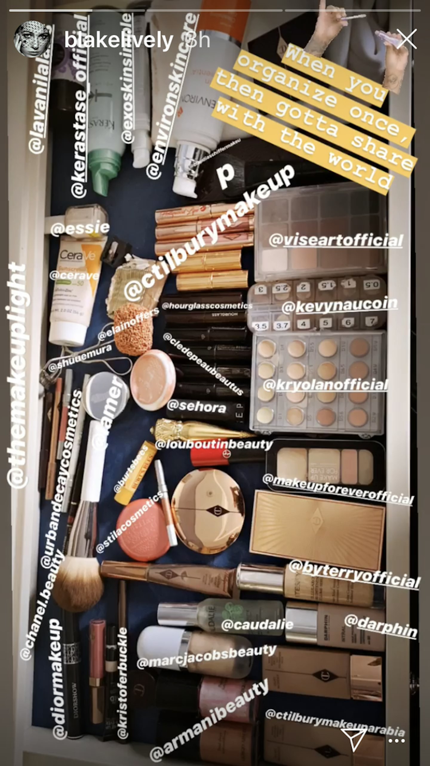 blake lively makeup must haves