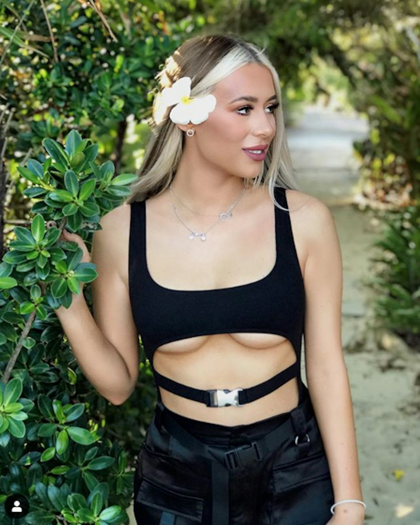 Towie's Georgia Kousoulou shows off major underboob while Chloe