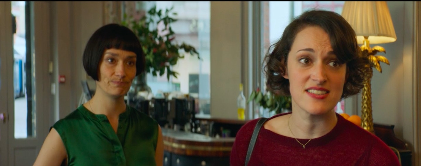 Fleabag talking about hair